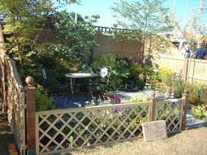 Gold RHS Courtyard garden competition Norfolk Show 2006